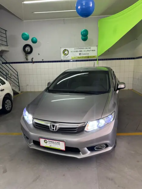 HONDA Civic 1.8 16V 4P FLEX LXS AUTOMTICO, Foto 4