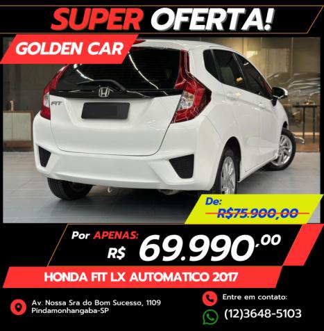 HONDA Fit 1.5 16V 4P LX FLEX AUTOMÁTICO, Foto 6 HONDA Fit 1.5 16V 4P LX FLEX AUTOMÁTICO, Foto 6