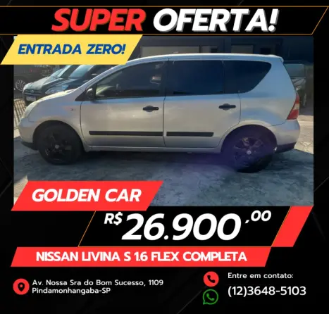 NISSAN Livina 1.6 16V 4P S FLEX, Foto 4