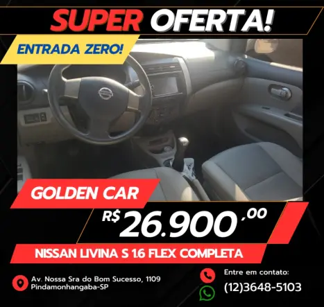 NISSAN Livina 1.6 16V 4P S FLEX, Foto 10