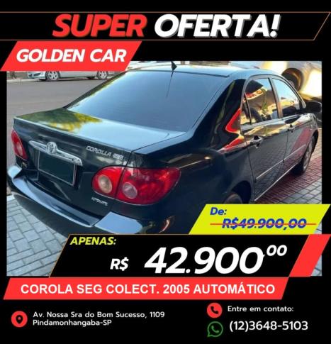 TOYOTA Corolla 1.8 16V 4P SEG AUTOMÁTICO, Foto 4 TOYOTA Corolla 1.8 16V 4P SEG AUTOMÁTICO, Foto 4