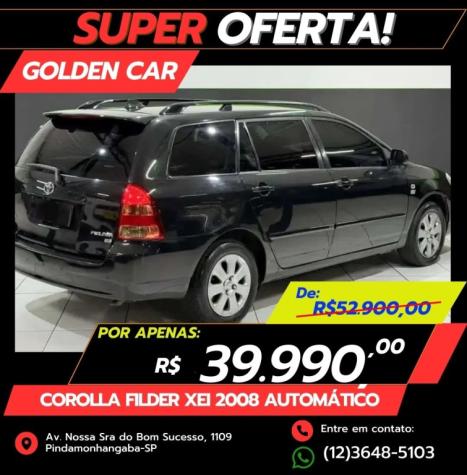 TOYOTA Fielder 1.8 16V 4P XEI FLEX AUTOMÁTICO, Foto 5 TOYOTA Fielder 1.8 16V 4P XEI FLEX AUTOMÁTICO, Foto 5