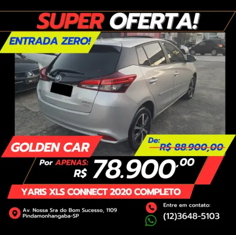 TOYOTA Yaris Hatch 1.5 16V 4P FLEX XLS MULTIDRIVE AUTOMTICO CVT, Foto 6
