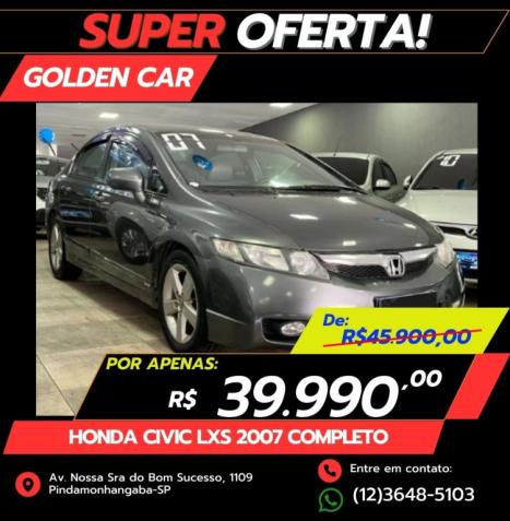 HONDA Civic 1.8 16V 4P FLEX LXL, Foto 4