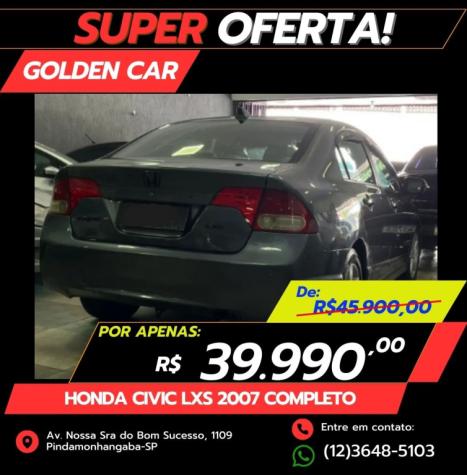 HONDA Civic 1.8 16V 4P FLEX LXL, Foto 6