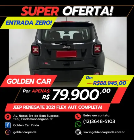 JEEP Renegade 1.8 16V 4P FLEX AUTOMTICO, Foto 6