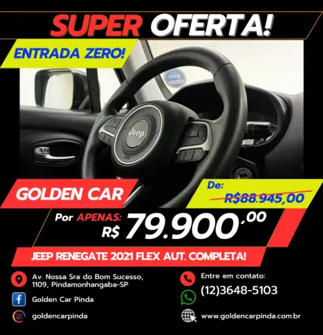 JEEP Renegade 1.8 16V 4P FLEX AUTOMTICO, Foto 7