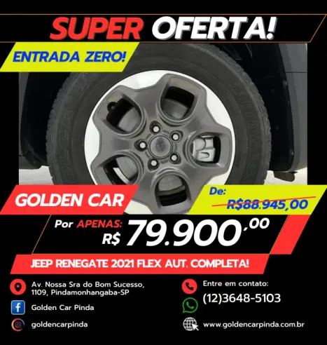 JEEP Renegade 1.8 16V 4P FLEX AUTOMTICO, Foto 8