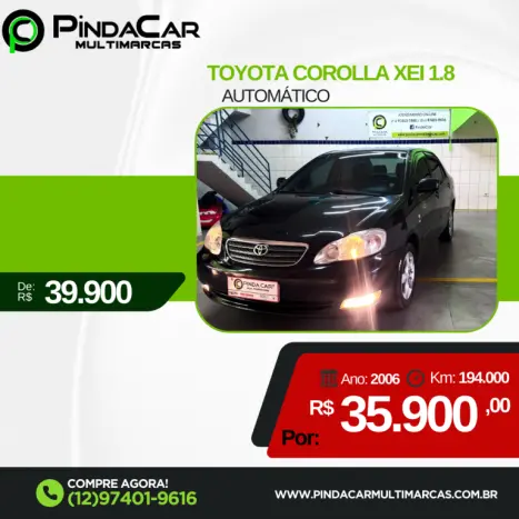 TOYOTA Corolla 1.8 16V 4P XEI FLEX AUTOMTICO, Foto 1