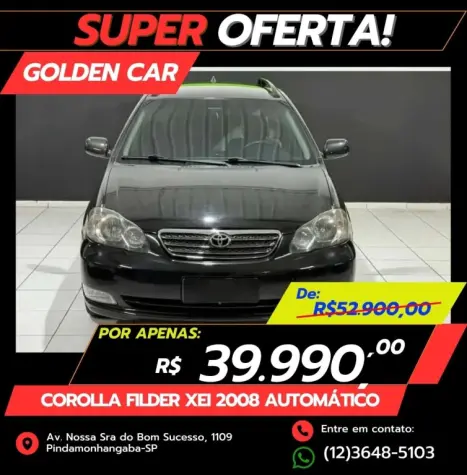 TOYOTA Fielder 1.8 16V 4P XEI FLEX AUTOMTICO, Foto 7