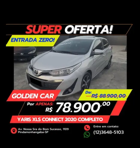 TOYOTA Yaris Hatch 1.5 16V 4P FLEX XLS MULTIDRIVE AUTOMTICO CVT, Foto 1
