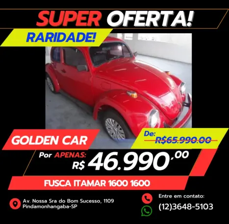 VOLKSWAGEN Fusca 1.6 ITAMAR, Foto 3