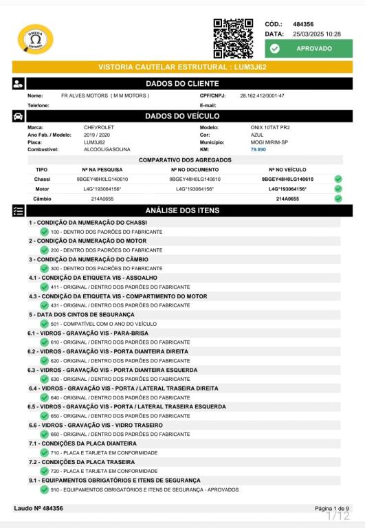 CHEVROLET Onix Hatch - Foto