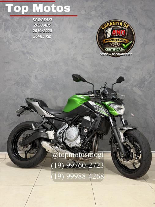 Comprar Kawasaki Z 650 Abs Verde 2020 em Mogi Guaçu-SP