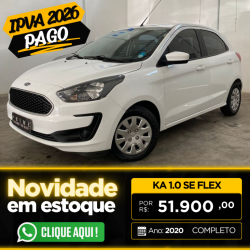 FORD Ka Hatch 1.0 12V 4P FLEX TI-VCT SE