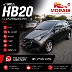 HYUNDAI HB 20 Hatch 1.6 16V 4P COMFORT STYLE FLEX