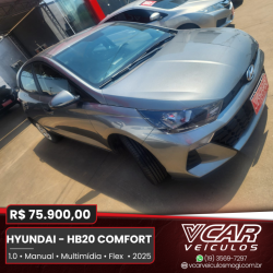 HYUNDAI HB 20 Hatch 1.0 12V 4P FLEX COMFORT PLUS