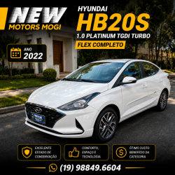 HYUNDAI HB 20 Sedan 1.0 12V 4P FLEX TGDI PLATINUM TURBO