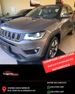 JEEP Compass 2.0 16V 4P LONGITUDE FLEX AUTOMTICO