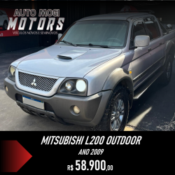 MITSUBISHI L 200 Outdoor 2.5 GLS 4X4 CABINE DUPLA TURBO DIESEL INTERCOOLER