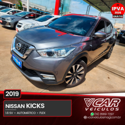 NISSAN Kicks 1.6 16V 4P FLEX SV X-TRONIC AUTOM�TICO CVT