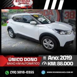 NISSAN Kicks 1.6 16V 4P FLEXSTART S DIRECT X-TRONIC AUTOM�TICO CVT