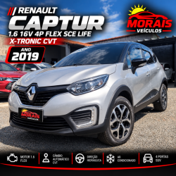 RENAULT Captur 1.6 16V 4P FLEX SCE LIFE X-TRONIC CVT