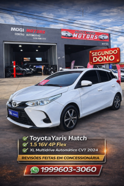 TOYOTA Yaris Hatch 1.5 16V 4P FLEX XL MULTIDRIVE AUTOM�TICO CVT