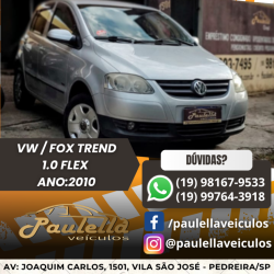 VOLKSWAGEN Fox 1.0 4P FLEX VOLKSWAGEN Fox 1.0 4P FLEX