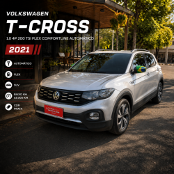 VOLKSWAGEN T-Cross 1.0 4P 200 TSI FLEX COMFORTLINE AUTOM�TICO