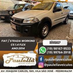 FIAT Strada 1.4 WORKING FLEX CABINE SIMPLES