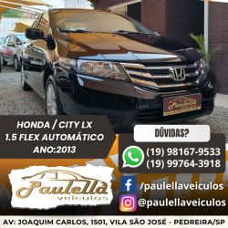 HONDA City Sedan 1.5 16V 4P LX FLEX AUTOMTICO