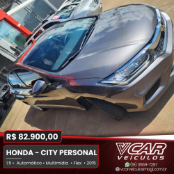 HONDA City Sedan 1.5 16V 4P PERSONAL FLEX AUTOMTICO