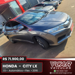 HONDA City Sedan 1.5 16V 4P LX FLEX AUTOMTICO