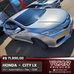 HONDA City Sedan 1.5 16V 4P LX FLEX AUTOMTICO