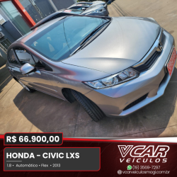 HONDA Civic 1.8 16V 4P FLEX LXS AUTOMTICO