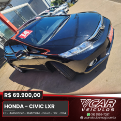 HONDA Civic 2.0 16V 4P FLEX LXR AUTOMTICO