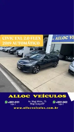 HONDA Civic 2.0 16V 4P EXL FLEX  AUTOMTICO CVT