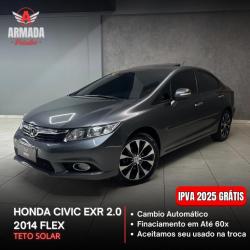 HONDA Civic 2.0 16V 4P FLEX EXR AUTOMTICO