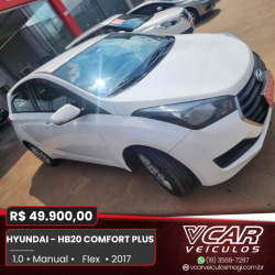 HYUNDAI HB 20 Hatch 1.0 12V 4P FLEX COMFORT PLUS