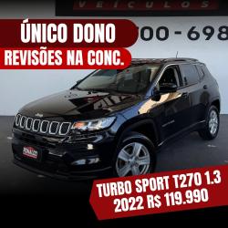 JEEP Compass 1.3 16V 4P FLEX SPORT T270 TURBO AUTOMTICO