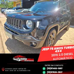 JEEP Renegade 2.0 16V 4P TURBO DIESEL 75 ANOS 4X4 AUTOMTICO