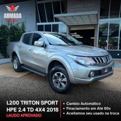 MITSUBISHI L 200 Triton 2.4 16V SPORT HPE 4X4 CABINE DUPLA TURBO DIESEL AUTOMTICO