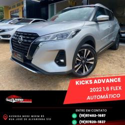NISSAN Kicks 1.6 16V 4P FLEXSTART ADVANCE XTRONIC AUTOMTICO CVT