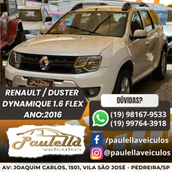 RENAULT Duster 1.6 16V 4P FLEX DYNAMIQUE