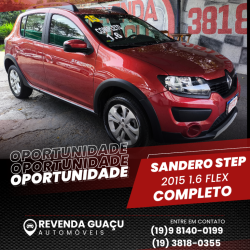 RENAULT Sandero 1.6 16V 4P FLEX STEPWAY