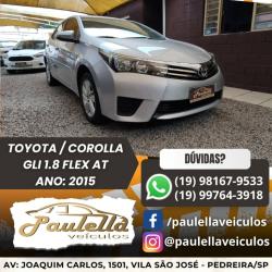 TOYOTA Corolla 1.8 16V 4P GLI FLEX AUTOMTICO