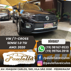 VOLKSWAGEN T-Cross 1.0 4P 200 TSI FLEX SENSE AUTOMTICO