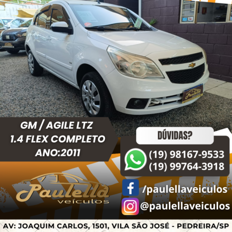CHEVROLET Agile 1.4 4P LTZ FLEX, Foto 1 CHEVROLET Agile 1.4 4P LTZ FLEX, Foto 1