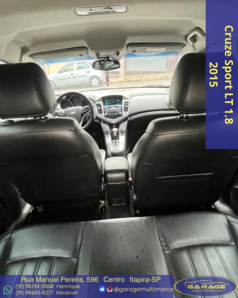 CHEVROLET Cruze Hatch 1.8 16V 4P LT SPORT6 FLEX AUTOM�TICO, Foto 5